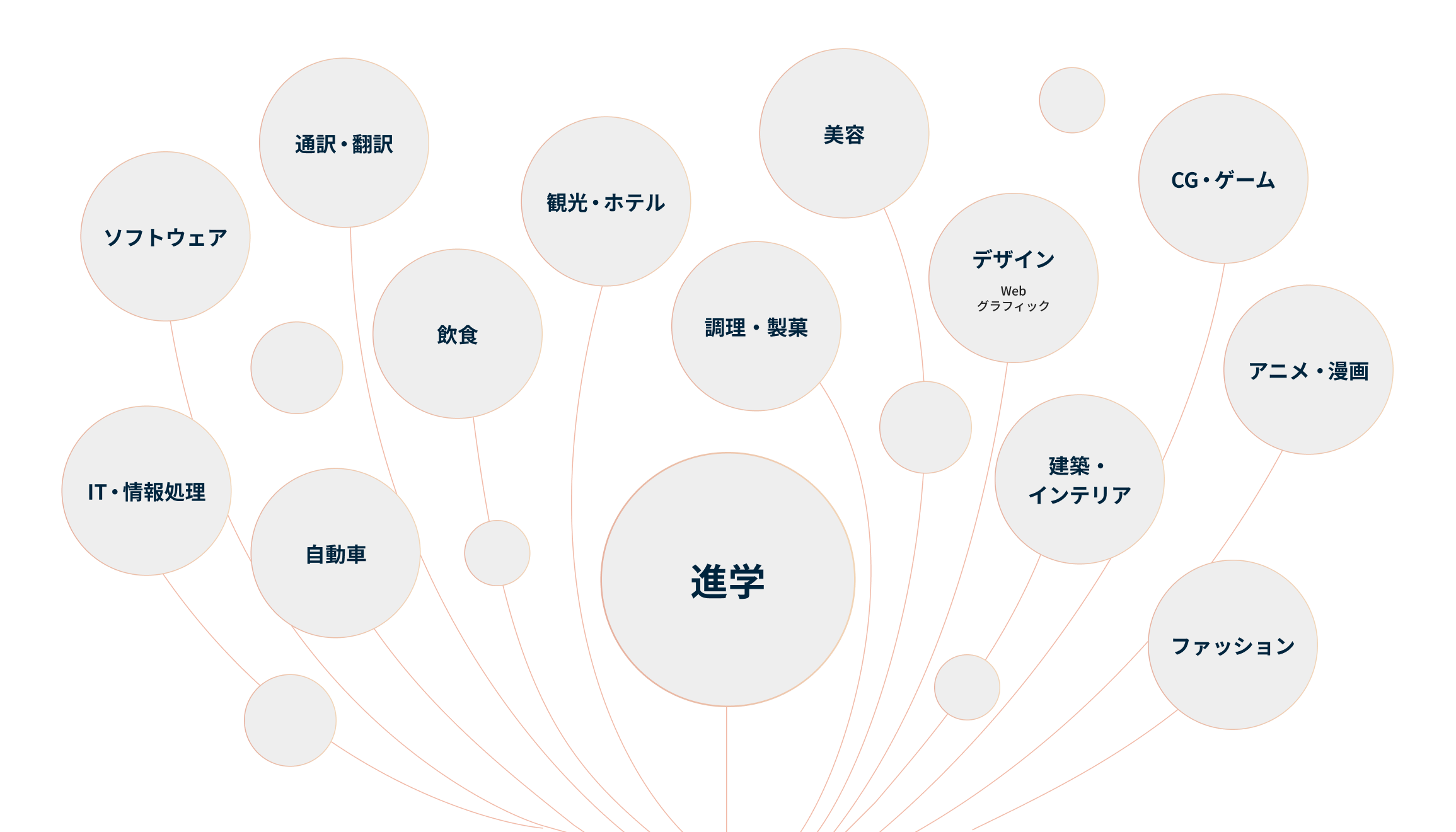 就職先の一例